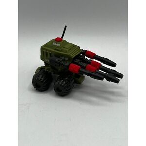 GI Joe Vehicle PAC RAT Machine Gun DARK GREEN No Controler 1983 Vintage HASBRO